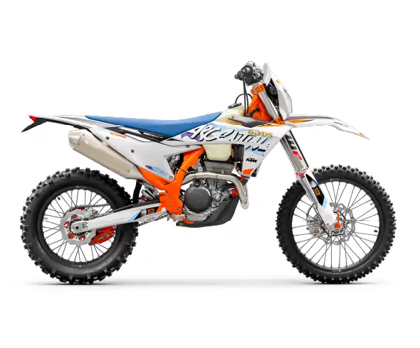 KTM 350 EXC-F SIX DAYS Metallic White 