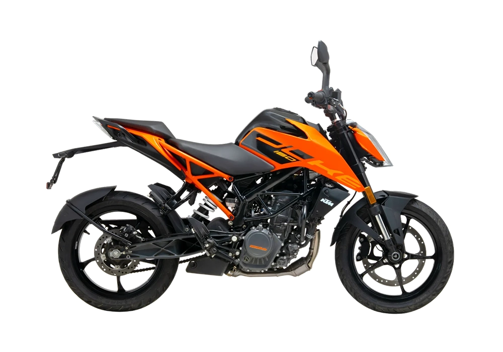 varun-ktm-duke160-Electronic Orange