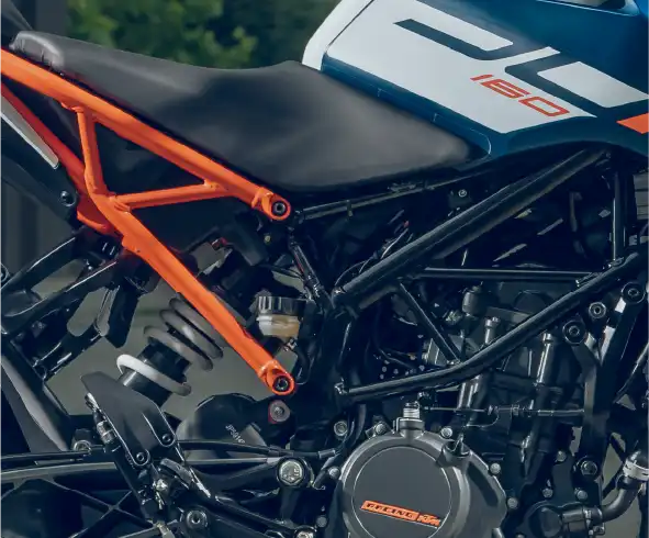 KTM Duke 160 Split Steel Trellis Frame